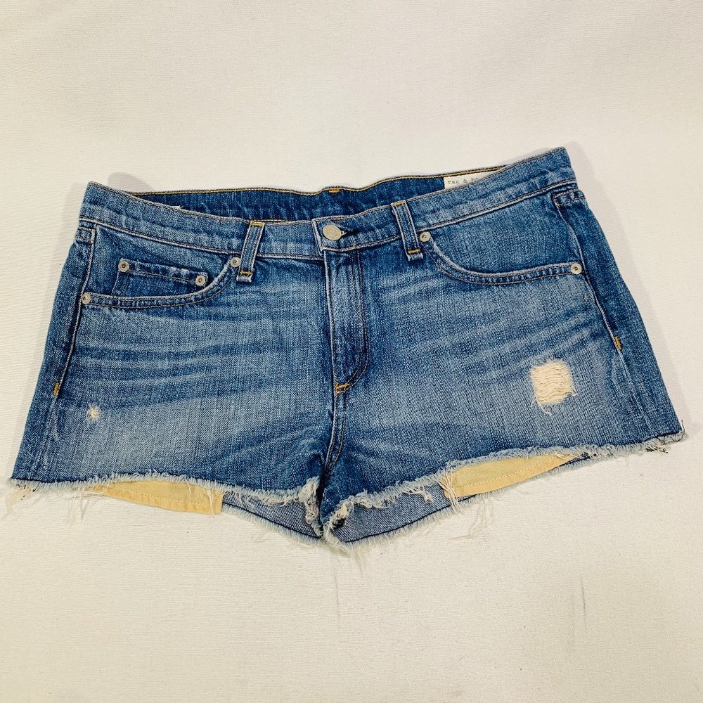 Rag & bone Jean Denim Modele Moss Shorts Size 30